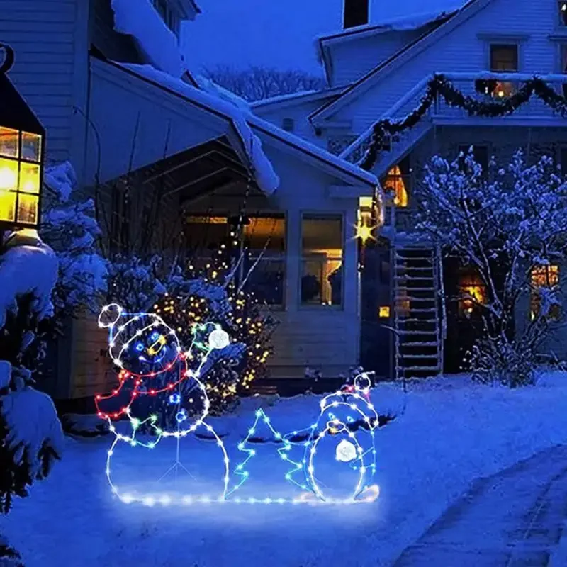 Animated LED Snowman Ornament  - Outdoor Lighting Effects recension och pris