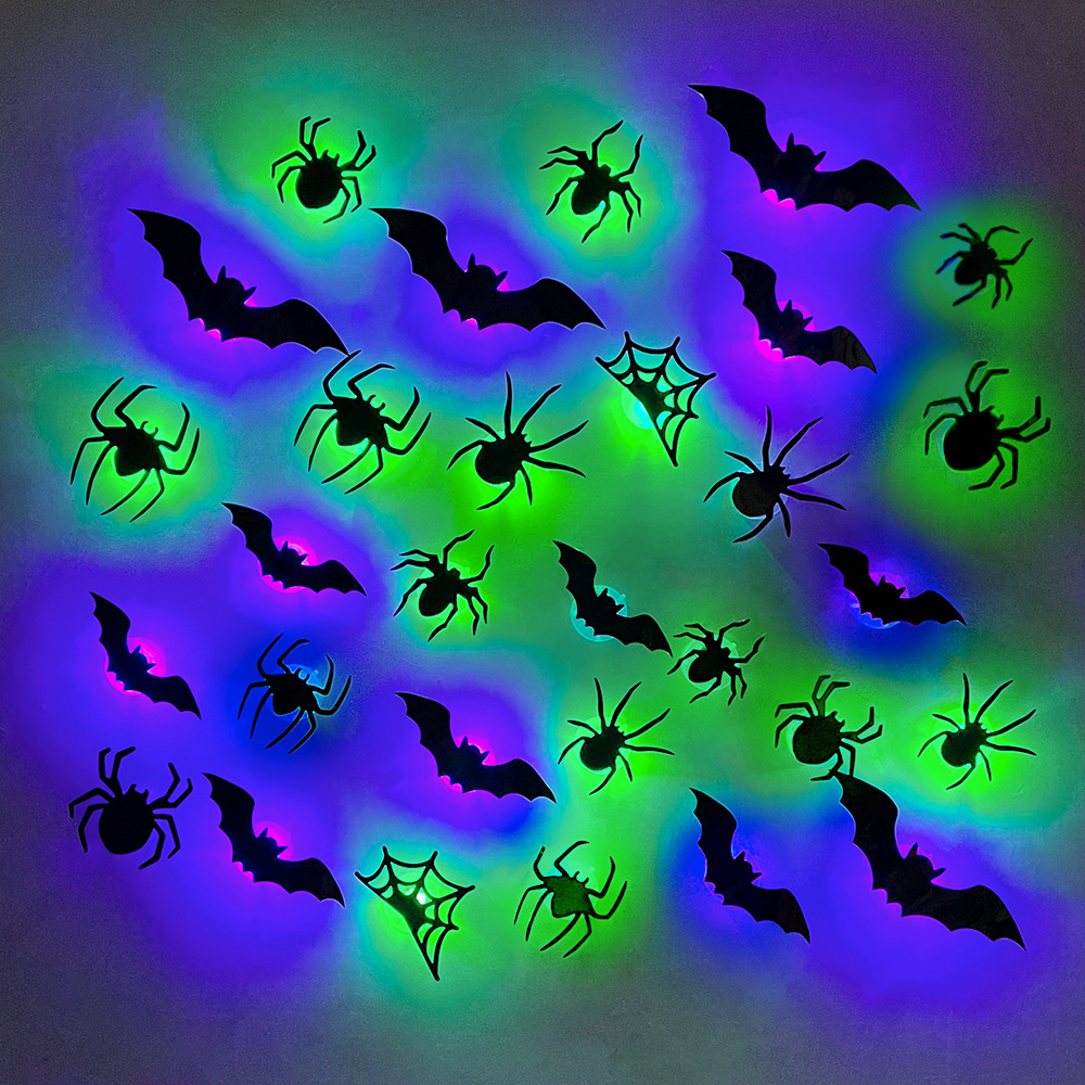 Halloween LED Bats Spider Deco - Outdoor Lighting Effects recension och pris