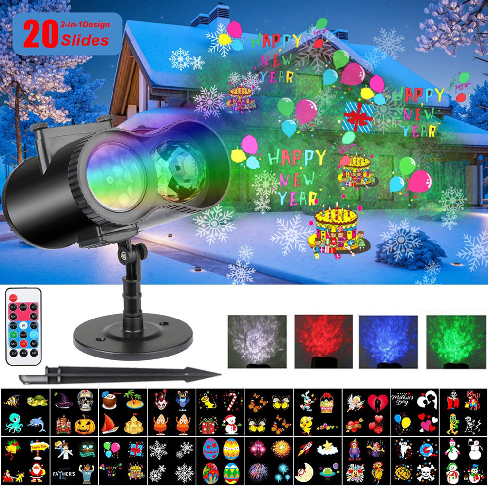 Waterproof Christmas LED Proje - Outdoor Lighting Uk recension och pris