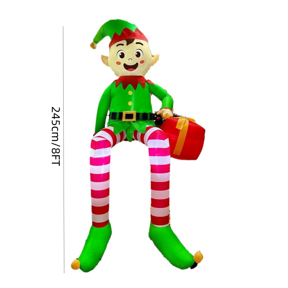 8FT Christmas Inflatables Sitt - Outdoor Lighting Effects recension och pris