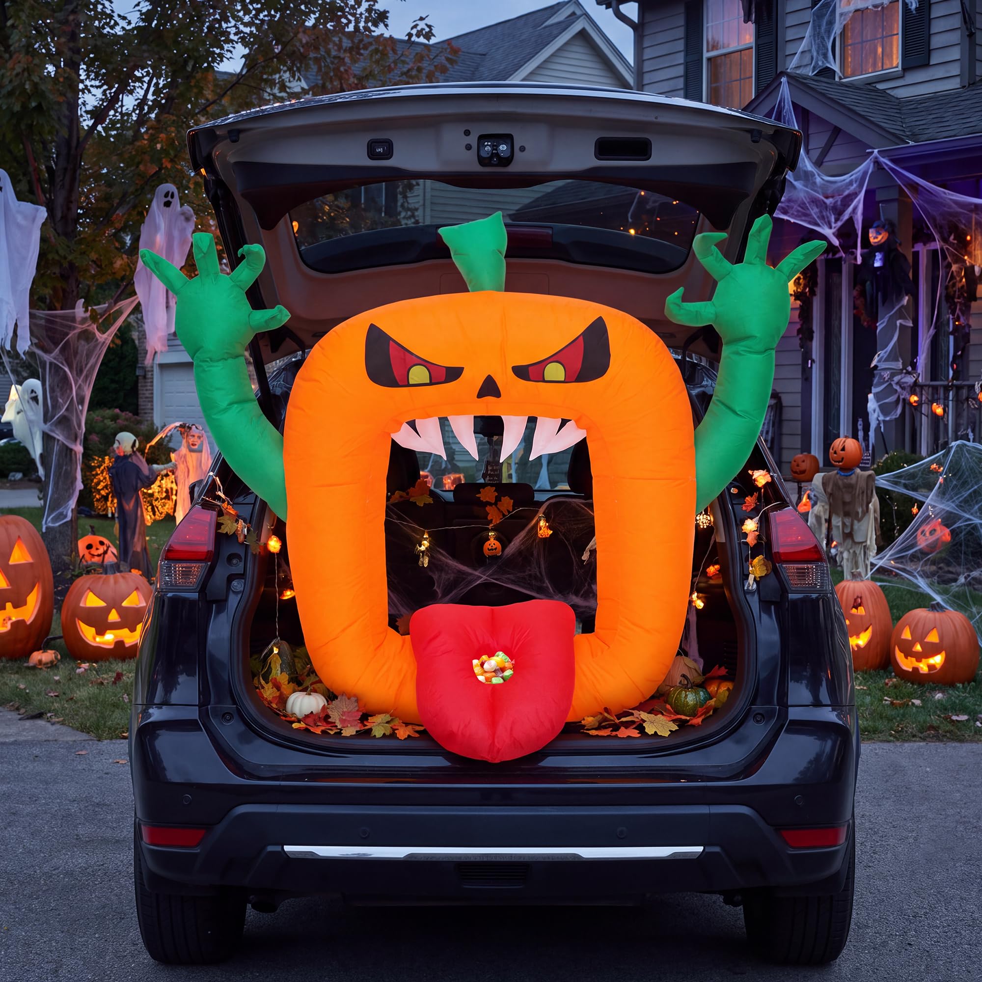 6FT Halloween Inflatables Scar - Outdoor Lighting Effects recension och pris