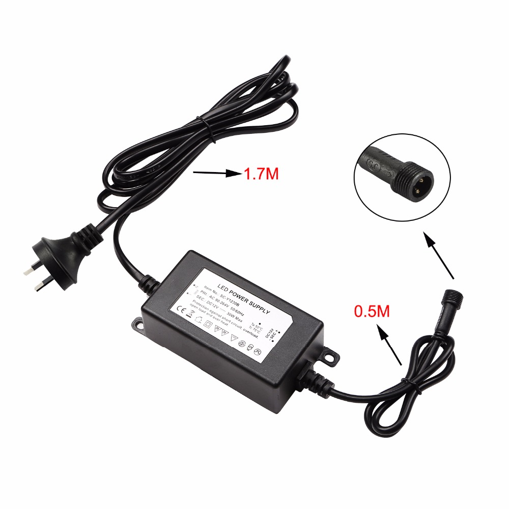 IP67 Waterproof DC12V 30W Tran - Outdoor Lighting Uk recension och pris