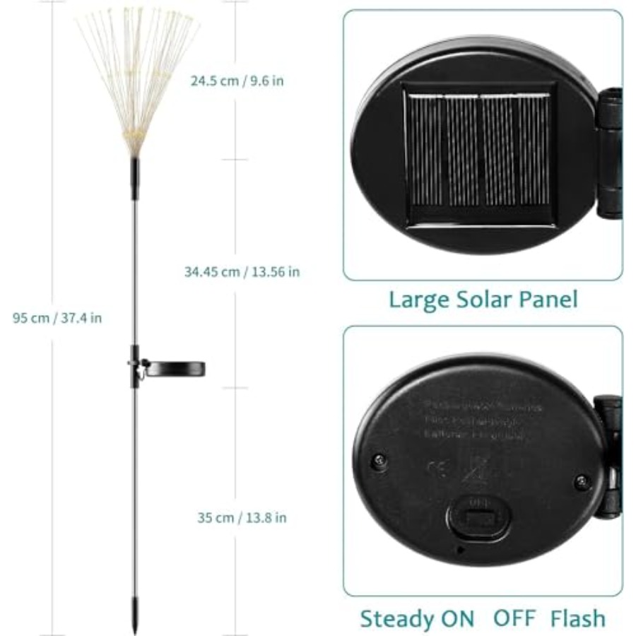 Solar Firework Lights, Lightin - Outdoor Lighting Pathway recension och pris